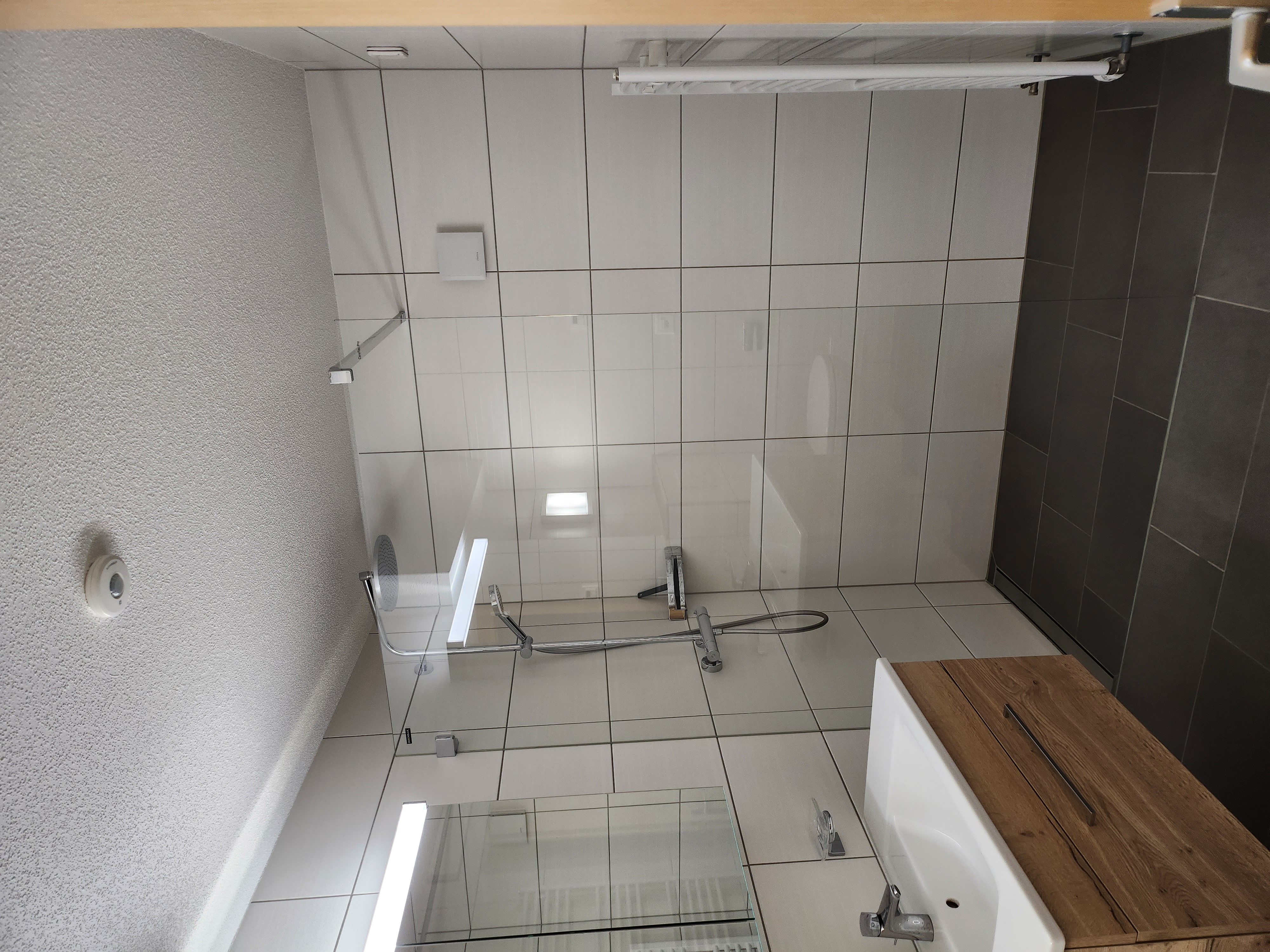 Badezimmer der Ferienwohnung Steinbock 77