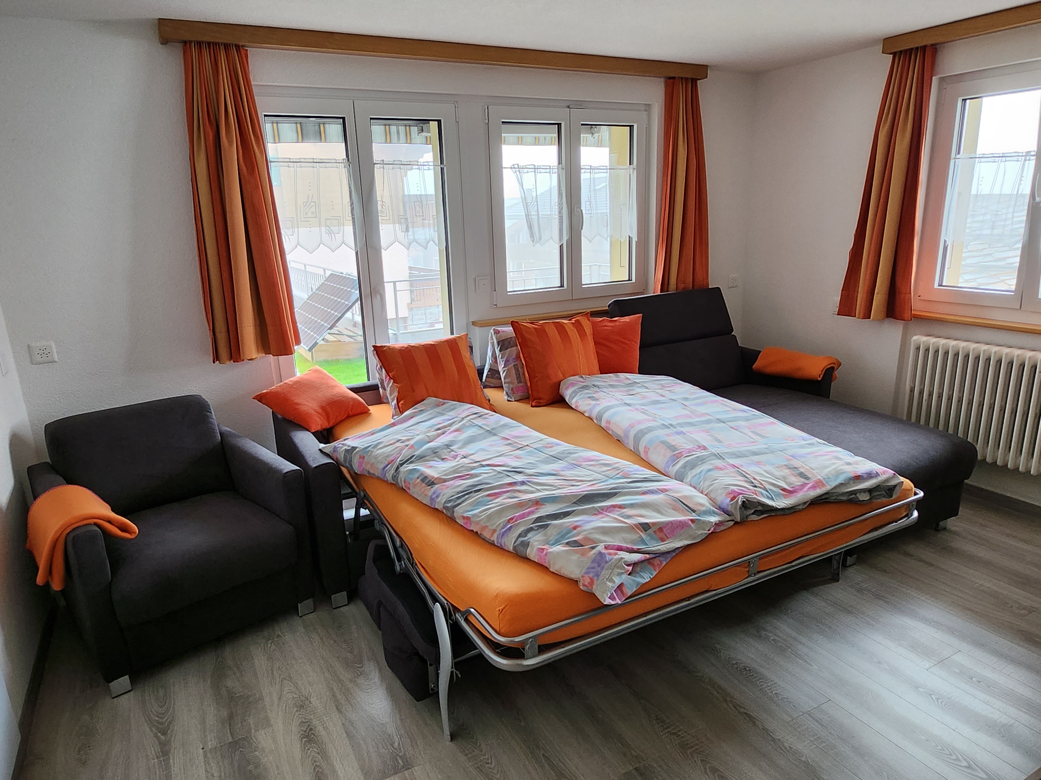 Wohnbereich der Ferienwohnung